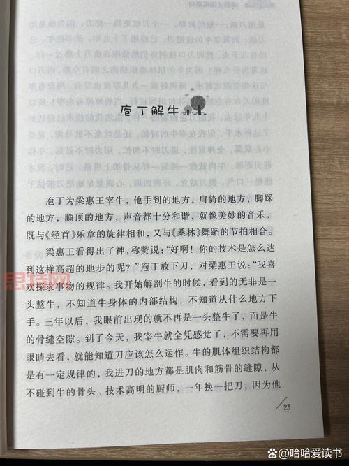 蚂蚁庄园包丁解牛这题啥意思？小课堂为你详细解读典故！