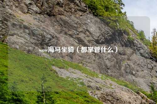 wow海马坐骑（都掌管什么）
