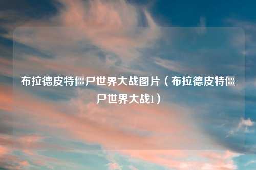 布拉德皮特僵尸世界大战图片（布拉德皮特僵尸世界大战1）