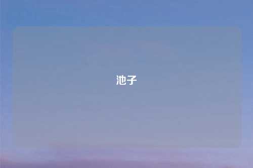 池子