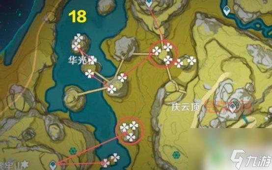 原神松果哪里多？轻策庄、翠玦坡等区域高密度松果点位分享！