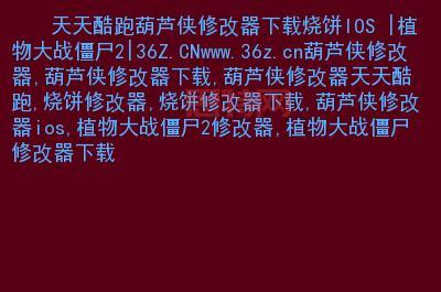 天天酷跑烧饼修改器使用攻略：快速掌握技巧，高效刷分