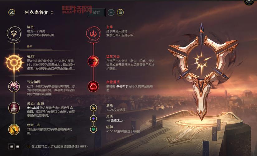 LOL老鼠符文攻略：主系精密+副系主宰最佳选择