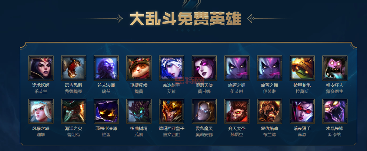 2022最新lol周免英雄公告，本周这些英雄免费玩！