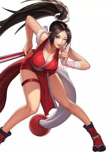 不知火舞狂野大奶：热血拳皇中的性感霸主