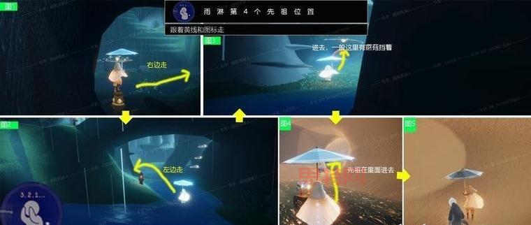 光遇雨林鱼叫先祖位置图文详解，找不到进来看看！