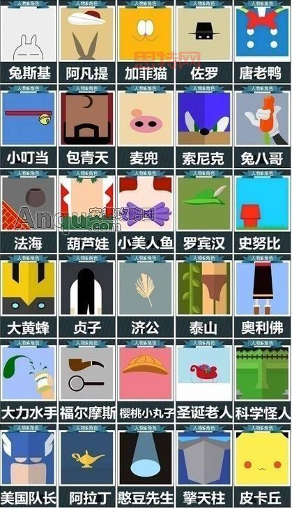 疯狂猜图人物角色答案大全，解锁所有谜题答案