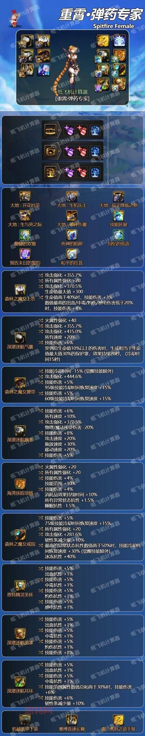 dnf70女弹药刷图加点心得，老玩家分享独家加点技巧！