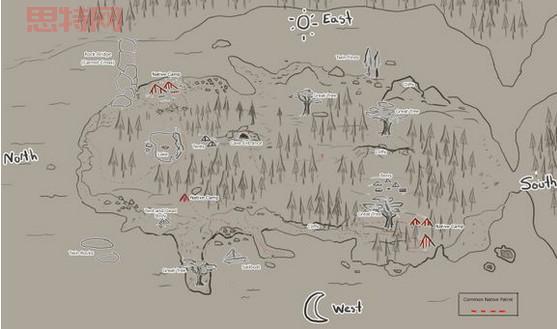 森林地图