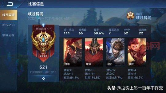 王者荣耀S21赛季来临：玩家必知的新变化