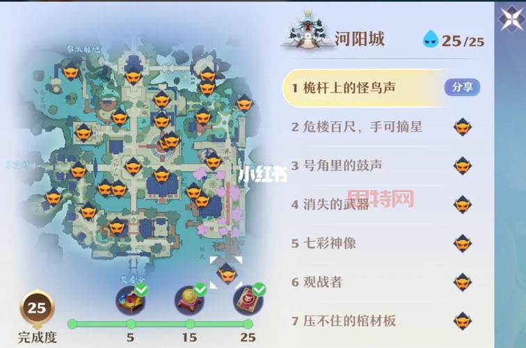 河阳寻访任务：如何完成所有探灵挑战