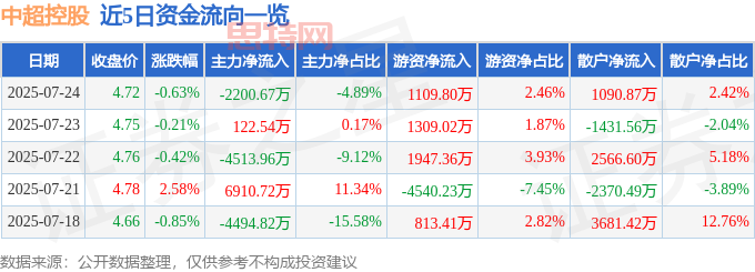 中超控股股海浮沉：资金博弈、财务分析与未来展望