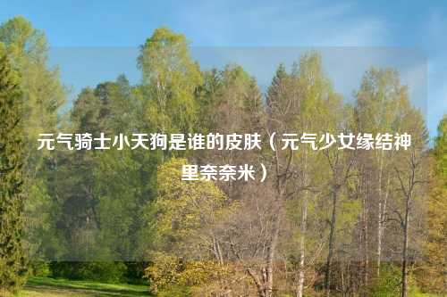 元气骑士小天狗是谁的皮肤（元气少女缘结神里奈奈米）