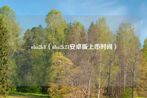 nba2k8（nba2k21安卓版上市时间）
