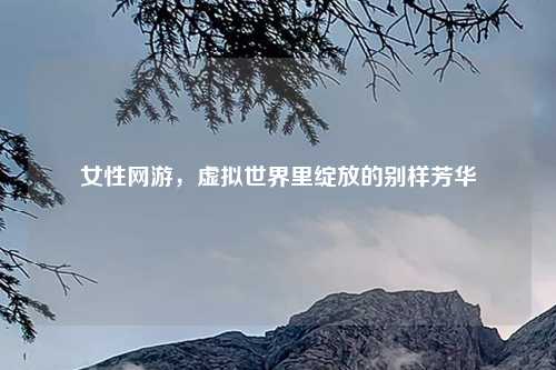 女性网游，虚拟世界里绽放的别样芳华