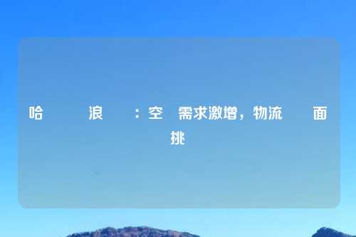 哈爾濱熱浪來襲：空調需求激增，物流倉儲面臨挑戰